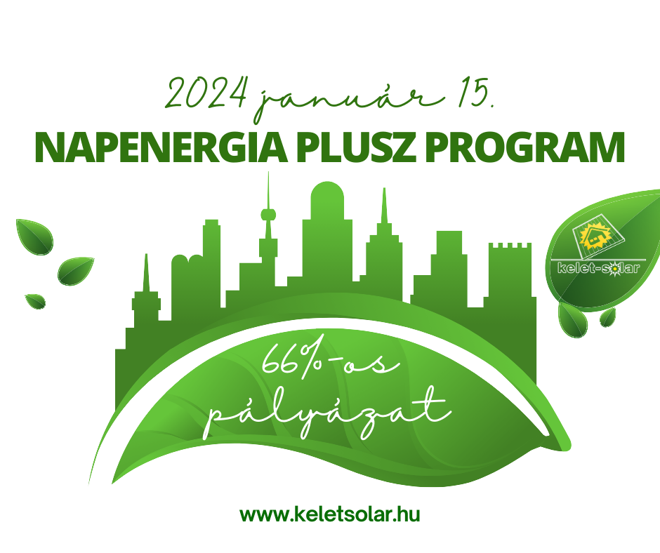 66%-os Napenergia Plusz Program 2024
